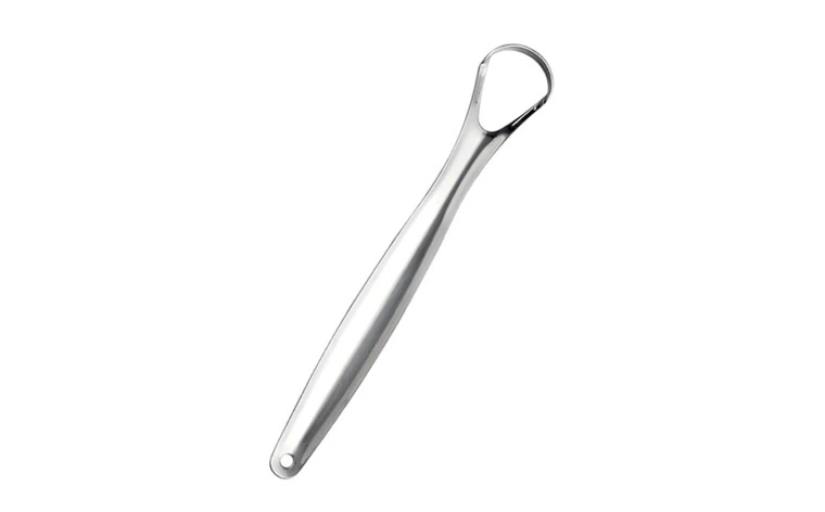 stainless steel tongue scraper