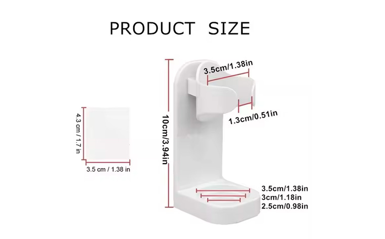 Specification of Electric Toothbrush Holder