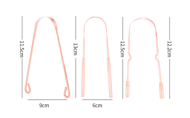 Specification of U Shaped Copper Tongue Scraper