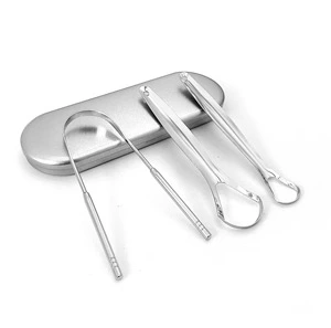 Stainless Steel Tongue Scraper