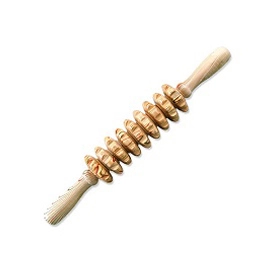 Leg Wooden Massager Stick