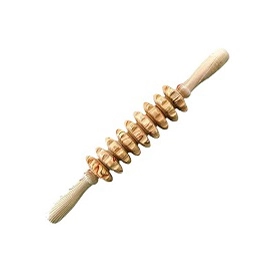 Wooden Leg Massage Roller